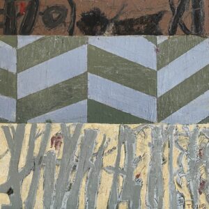 #1156 Willie’s Walk 24x24 acrylic cradled wood panel, 2022