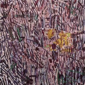 #1309 Jetsam 24x24 mixed media cradled wood panel, 2026